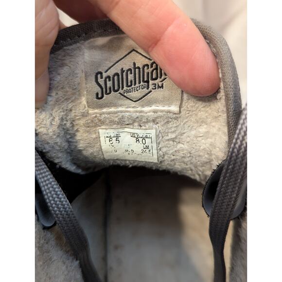 Vans Suede High Top Scotchgard (Rabbit/Frost Gray) Size Mens 6.5 Womens 8 UK 5.5 - Picture 7 of 10